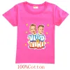 T-shirts Summer Tee Vlad niki Shirts for Teenage Boys Cotton Boy Boy Clothe