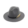 Boerets brote fedora fedora fedora panamá con cinturón de metal Cinturón de hebilla Sombreros occidentales para mujeres Disfraces de chicas de vaca