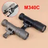 Scopes Tactical SF Offset M300 Upgrade M340C Airsoft Weapons Gun zaklamp voor geweer AR15 M4 Fit 20mm Trail Hunting Lanterna Torch