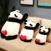 Bebekler Dev 90cm Kawaii Yağlı Panda Ayı Kısa Peluş Peluş Doldurulmuş Hayvan Bebek Hayvanları Oyuncak Yastık Karikatür Güzel Bebekler Sevgili Hediyeler