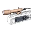 Scopes Airsoft Wadsn M600 M600C Scout Flashlight Tactical M600C светодиодный охотничий оружие.