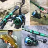 Accessories Sougayilang Fishing Rod Reel Combos 24Ton Carbon Fibre Telescopic Fishing Pole Spinning Reels for Saltwater Freshwater Fishing