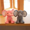 Elephant Plush Toys Pokój dziecięcy Dekoracyjne wypchane lalki dla pluszowe zabawki pluszowe pluszowe misie dzieci nadziewane zwierzęta 240422
