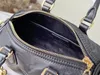 Designer Luxury Papillon BB M59800 Svart handväska quiltad och broderad slät kalvläder crossbody axelpåse 7a kvalitet