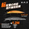 Accessories New VFT Toutiao SlowFloating Minnow Fishing Lure 115mm/13g Super Long Shot Artificial Wobbler Warped Mouth The Bionic Fake Bait