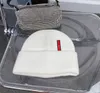 Designer Tec Rec Nylon Beanie For Men Women Winter Hats Rib Knit Latex Logo High Quality Baseball Cap Skull Hat6776765