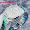 Mentille AP Wrist Watch Royal Oak Series 26240St en acier inoxydable 50e anniversaire de la montre Silver-White White Automatic Mécanique pour hommes