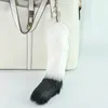 Schlüsselanhänger Fashion Tail Fell Unisex Pompom Anhänger Auto Schlüsselringhalter süße Schlüsselketten Charm Bag Paar Geschenke