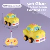 Voitures 2.4 g de télécommande en vinyle voiture de dessin animé Car Collision à haute résistance Résisnance RC Kids Toy for Children Gift