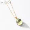 Pendants ALLNOEL 925 Sterling Silver Pendant for Women Citrine Kyanite Amethyst Summer Trendy Colurful Jewelry Handmade Gifts Candy Style