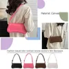 Mujeres FI Bolsas de bolsillo PU Menger Bag Simple Crossbody Color sólido Ligero suave para viajes Vacati diario Z6ff#