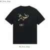 Новый 23SS ARC TURENT CLODENT TEES EDITION Универсальный модный бренд Классический красочный принт свободный Unisex Mens Womens Tees 375