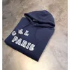 Triumphal Arch Hoodie Tasarımcı Celiene En Kalite Lüks Moda Hoodies Sweatshirtler Sonbahar Kış Kilo Peluş Marka Çift Hoodie Erkek Kadınlar rahat rahat