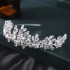 Jewelry Wedding Bridal Headband Handmade Rhinestone Crystal Flower Headband Hairband Tiara For Women Wedding Hair Accessories Jewelry