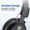 F4 Portable Personal FM Radio Headphone Rechargeable Ear Foldable Design LCD Display FM Radio Headset Scalable Design