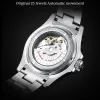 Zestawy karnawałowy zegarek Seria Water Ghost Series Sport Watch Sapphire Glass Glass podwójny kalendarz Luminous Mechanical Watches