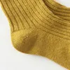6 paires / lot d'hiver enfants chaussettes épaisses chaudes laine pour enfants chaussettes bébé 2-10 ans 240407