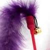 Retande Stick Cat Toys Pet Feather Wand Funny Kitten Interactive Toy for Housely Animals Cats Entertainment S