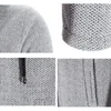 Trench Coats Men's Automne et Winter Cashmere Cardigan CHENILLE PULATEUR EN TABLE EN TELLEUR