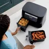 Fryers Ninja Foodi 6qt 5in1 2Basket Air Fryer with DualZone Technology DZ090