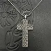 CH Trendy Brand Croix Thousand Eyed Devil Necklace Mens en Womens Hip Hop Ball Chain Hendant Sweater