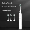 Heads Personal Care Small Appliances Dental Scaler Adult Household Magnetic Levitation Vibration Sonic Battery Electric Toothbrush
