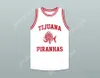 CUSTOM Name Number Mens Youth/Kids DANNY TREJO 5 TIJUANA PIRANHAS WHITE BASKETBALL JERSEY MEXICAN EXPANSION TEAM TOP Stitched S-6XL