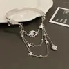 Charm Bracelets Anime Hidden Love SangZhi Cosplay Galaxy Stars Pendant Silvery Hand Chains Jewelry Costume Accessory Props Gift