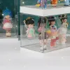 Bins Acrylic Blind Box Showcase Storage Organizer Action Figurer Display Case Dammtät Artcrafts Box Toy Doll Model Collectible