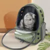 Bags Cat Portable fashion Bag Large Capacity Transparent Window Ventilation Small Dog Cat Travel Backpack Shoulder Strap Adjustable