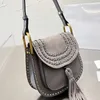 Luxusdesigner Hobo Hudson Sattel Quasten Tass Bag Tasche Kamerakarte Taschen -Tasche Umhängetaschen ch loes klassisch faye clamshell entwirft die ruhbeutel