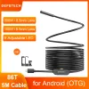 Cameras Depstech Endoscope Camera 1944p/720p HD Endoskop USB z 6 -led IP67 Wodoodporna kontrola Borescope na Android OTG PC