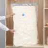 Zakken transparante vacuümzakken vacuüm opbergzakken met klep transparante reisafdichtingspakket organisatoren voor handdoekdoek