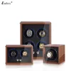 2024 Embers Matt Black 1 2 Slots Watch Winder Wore Shaker Watch Box Automatisk Winder Storage Case Mabuchi Motro 240416