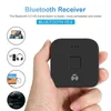 Bluetooth 5.0 RCA Audio Sectiver APTX 3.5mm Aux Jack Music Adapter Bluetooth مع NFC لمكبرات الصوت التلفزيونية للسيارة