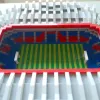 Blocks kannte gebautes Paris -Stil Fußballstadion Modell Micro Mini Diamond Block Kit Kinder Erwachsener Montage Fußballfeld Ziegel Set Puzzlespielzeug