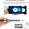 Hubs 2 en 1 4/5/7 Puerto USB Expandor USB 3.0 Hub Tipo C Divisor Tipo C Dock Adapter Multiport Expander USB Expander para Tobe Tablet de Xiaomi