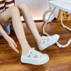 Casual schoenen zomer vrouw 2024 trend slip-on gesloten teen sandalen vrouwen gevulkaniseerd half slippers schoenen zapatos mujer