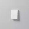 CONTRÔLE Version intelligente Xiaomi Mijia Wall Interrupteur Single / Double / Three Open Control Interrupteur pour une télécommande légère Application Mihome