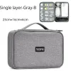 Torby Dane Travel Cable Laptop Power Bag Telefon komórkowy U Disk Charging Bank Storage Business Trip Akcesoria cyfrowe Organizator