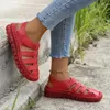 Casual Shoes 2024 Summer Women's Closed Toe Sandaler Stor storlek Fashionabla Sports Ladies Sandal Sandalias de Mujer