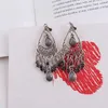 Other JIOFREE 2018 Fashion Jewelry Wholesale Vintage Bohemia clip on earrings non piercing earrings for women Statement Earrings 240419