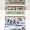 2022 New Fake Money Banknote 5 20 50 100 200米ドルユーロリアルなおもちゃバー小道