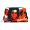 Sacs de rangement Music Band Tokio ELS Sac de toilette pour femmes Organisateur cosmétique Madies Beauty Dopp Kit Box