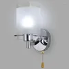 Wandlamp AC85-265V E27 LED LICHT Modern Glass Decoratieve verlichting SCONCE FICTURE
