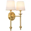 Wandlampen Tinny American Messing Lampe Innen im Wohnzimmer Schlafzimmer Bett Retro Villa El Corridor Flur Lampl Lampl