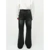 Jeans femminile Firmranch Four Seasons Micro svasato per uomini Donne American Vintage Wash Old Slim Bootcut Denim Pants