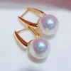 Boucles d'oreilles magnifiques AAA réalité Nature 56 mm 67 mm 78 mm 89 mm jolies boucles d'oreilles en perle blanche de mer du sud