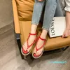 2024 Femmes Gold Chain Flip Flops Espadrilles