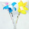 Pena 1pc Toys Cat Kitten Kitten Funny Colorful Haste Wand Plástico Pet Toy Toy Interaction Sticks